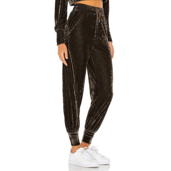 Michael Costello x REVOLVE Charcoal Green Paper Bag Jogger Pant Size S NWOT - Picture 4 of 12